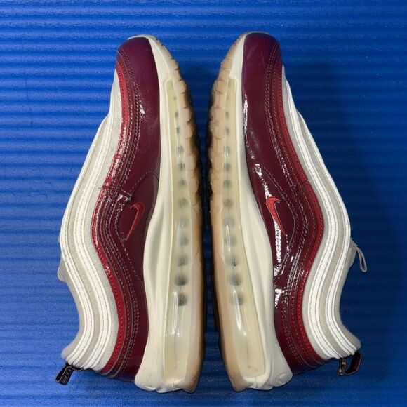 Size 9- Women’s Nike Air Max 97 Shoes DQ8582-600 Dark Beetroot/Pomegranate - Picture 6 of 8